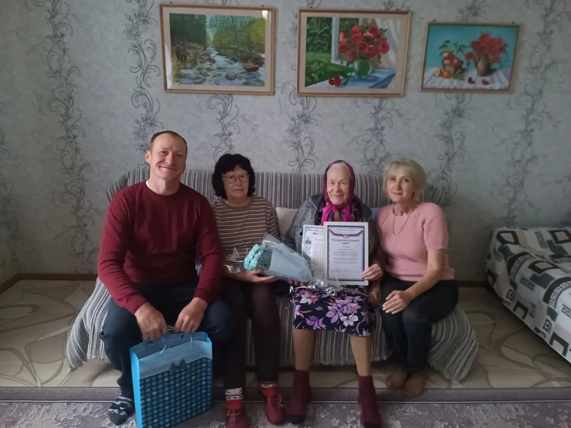 С 85-летием, Галина Васильевна!